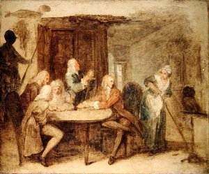 Starožitnosti (olej na plátně) od William Hogarth