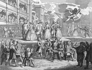 Žebrácká opera měď od William Hogarth