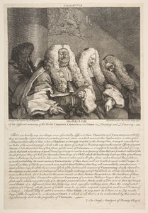 Lavička, září 1758. od William Hogarth