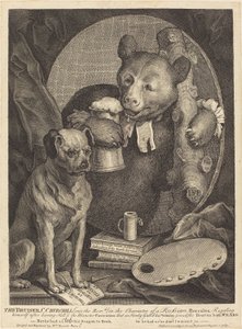 Bruiser od William Hogarth