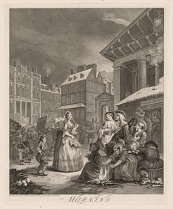 Čtyři denní doby od William Hogarth