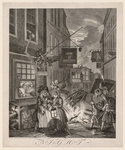 Čtyři časy dne: Noc, 1738.