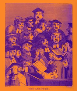 Přednáška Williama Hogartha od William Hogarth