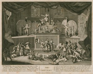 Loterie od William Hogarth