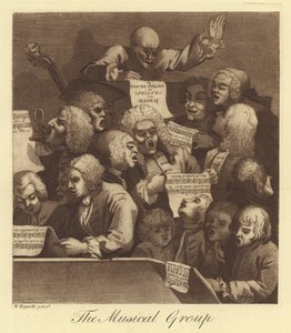 Hudební skupina od William Hogarth
