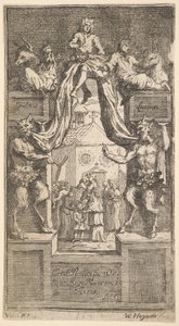 The New Metamorphosis: Frontispiece, Vol.1, 1724. od William Hogarth