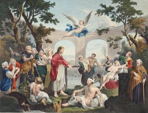 The Pool of Bethesda, ilustrace z 