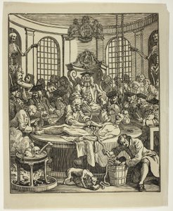 Odměna za krutost od William Hogarth