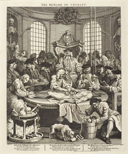 Odměna za krutost od William Hogarth