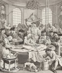 Odměna za krutost. From: The Four Stages of Cruelty / Čtyři fáze krutosti. 1751 od William Hogarth