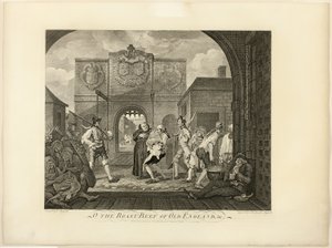 Pečené hovězí ze staré Anglie od William Hogarth