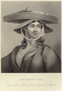 Krevetová dívka od William Hogarth