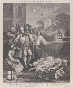 Třetí stupeň krutosti: Krutost v dokonalosti od William Hogarth