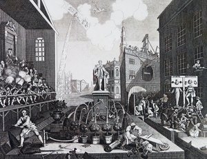 Časy. Deska II 1762, William Hogarth od William Hogarth