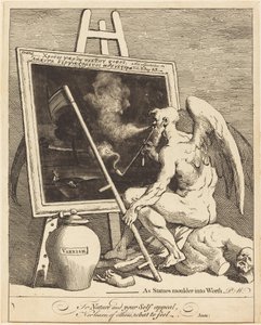 Čas kouření obrázku od William Hogarth