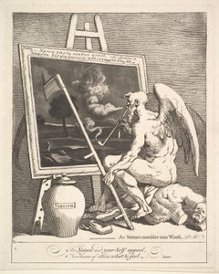 Time Smoking a Picture, ca. 1761. od William Hogarth