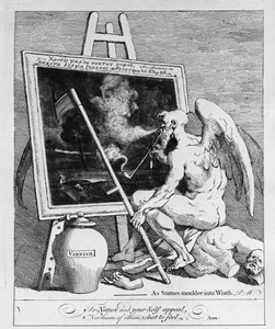 Čas kouření obrázku, 1761 od William Hogarth