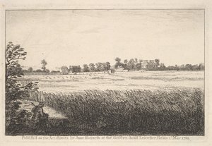 Pohled na Ranbys House, 1. května 1781. od William Hogarth