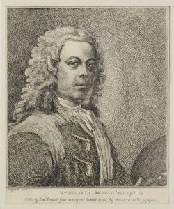 William Hogarth, vyryl Samuel Ireland (zemř. 1800), asi 1786 od William Hogarth
