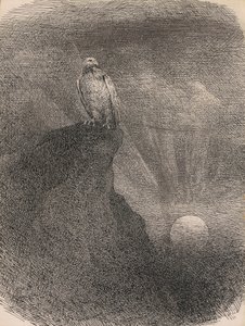 Genius, 1865-95 (pero, inkoust a grafit na kartonu)