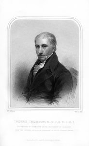 Thomas Thomson, skotský chemik, 1870.