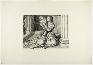 Odchod otce od William Holman Hunt
