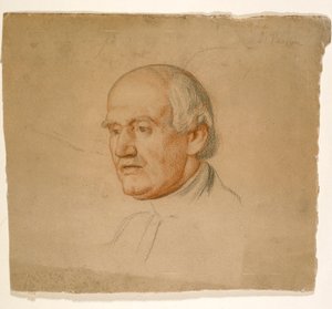 Portrét doktora Bloxhama, c1860-1870 od William Holman Hunt