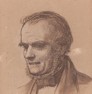 Umělcův otec, William Hunt od William Holman Hunt