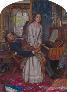Probouzející se svědomí od William Holman Hunt