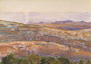 Mrtvé moře ze Siloam, 1861. od William Holman Hunt