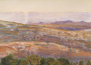 Mrtvé moře ze Siloam, 1861 od William Holman Hunt