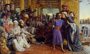 Nalezení Spasitele v chrámu, 1854-55.