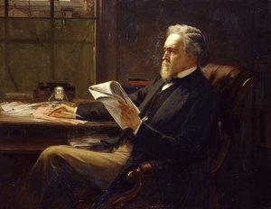 Portrét George Jacoba Holyoake