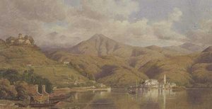 Jezero Orta od William J. Ferguson
