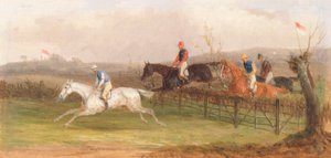 Steeplechasing: překážka od William J. Shayer