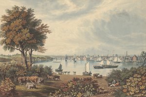 Baltimore Taken near Whetstone Point, publikoval 1831.