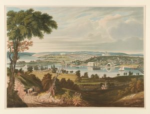 Město Washington Zpoza Navy Yardu od William James Bennett