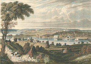 City of Washington: From behind the Navy Yards, publikoval 1834.