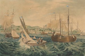 Karanténa, Staten Island, 1833.