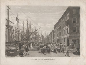South St. z Maiden Lane, 1834. od William James Bennett