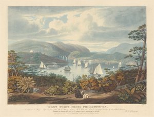 West Point, z Phillipstownu od William James Bennett