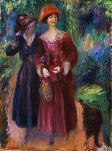 Procházka v parku od William James Glackens