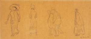 Pět čísel od William James Glackens