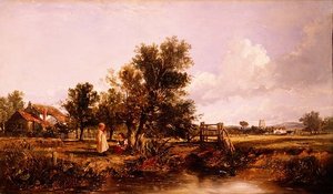 Gillingham na Medway od William James Muller