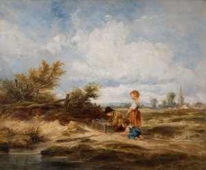 Hampstead Heath - The Bird Past, 1845. od William James Muller