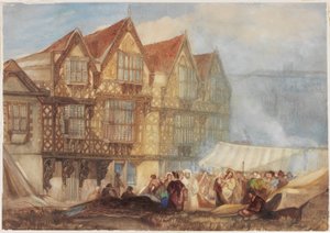 Nemocnice svatého Petra, Bristol (wc na tkaném papíře) od William James Muller