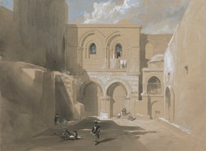 Kostel Božího hrobu od William James Muller