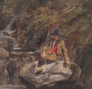 Mladý rybář od William James Muller