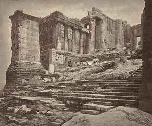 Propylaea z jihozápadu,1882 (foto)