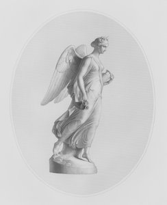 Aurora, vyryla W Roffe ze sochy od J Gibsona, RA, v majetku paní Henry Sandbach (rytina)